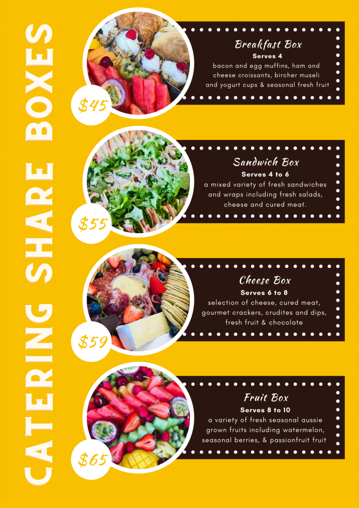 Catering Share Boxes